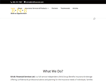 Tablet Screenshot of bnbfinancial.com